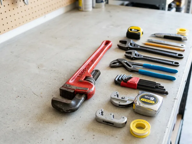 Professional plumbers in Summit, OK equipped with top-tier tools for residential and commercial plumbing services.